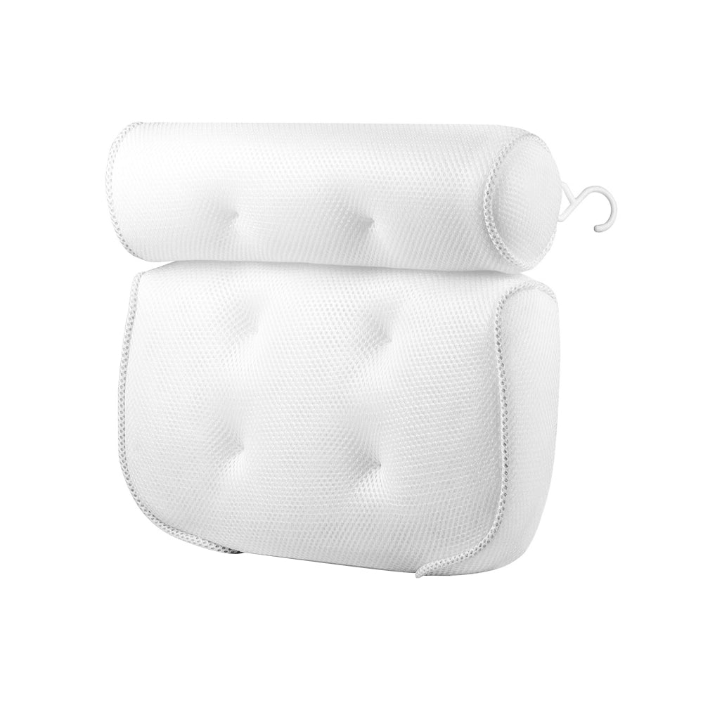 Luxury Spa Bath Pillow Non Slip Comfortable Bathtub Headrest Cushion Soft Support for Bathtub